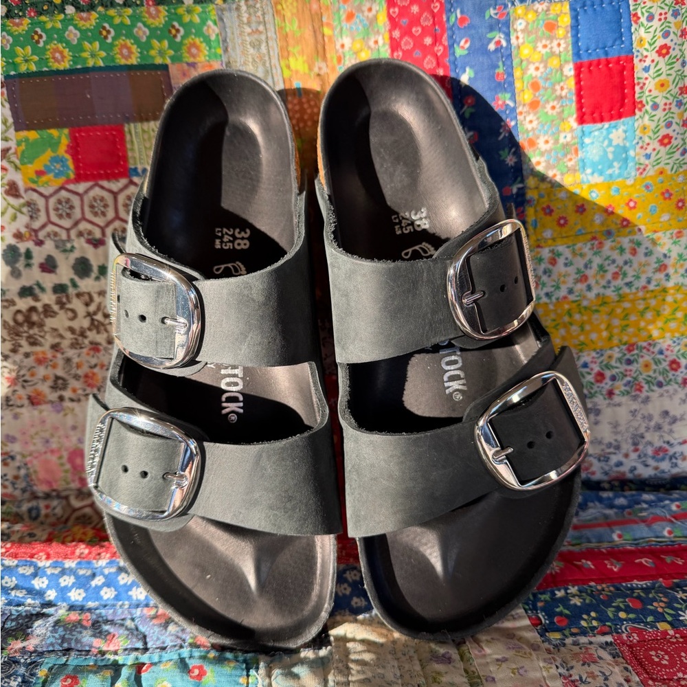 Birkenstock Big Buckle Arizona🔥worn once🔥 - Picture 2 of 8